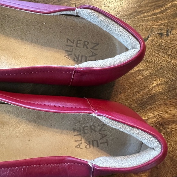 Naturalizer red flats as new condition size 10 - Picture 7 of 7